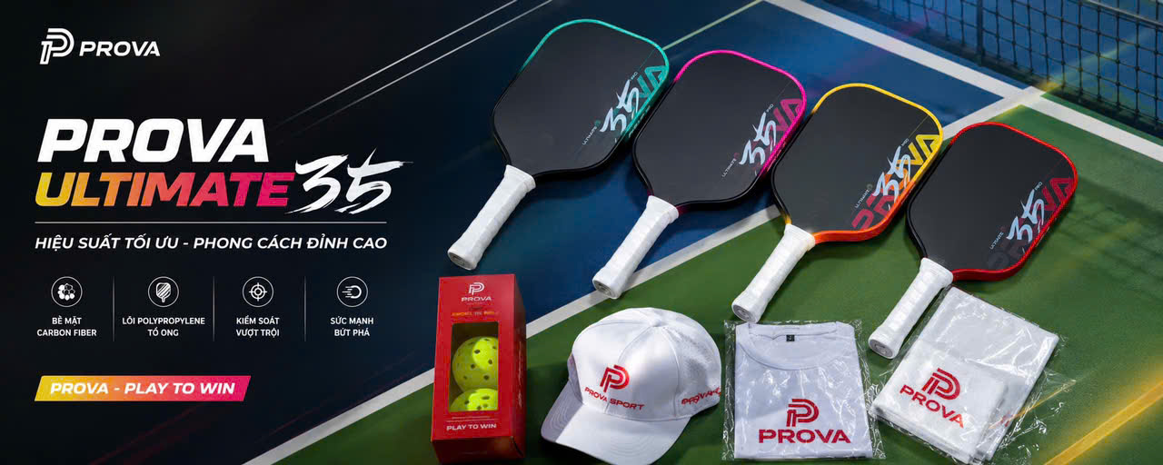 Prova Ultimate 3.5 – 4 màu vợt trên sân